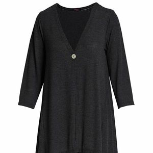 Fresh Produce Black Freeport Cardigan Sweater XS/S MSRP $59